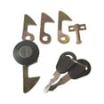 thumbnail image 1 of Motorcycle Rear Trunk Lock Set Tail Box Lock with Metal Hook with 2 Keys Professional Sturdy Replacement Accessory Kit for Scooter Motorbike, 1 of 8