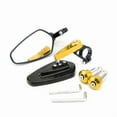 thumbnail image 1 of Motorcycle Rear View Mirror Aluminum Alloy Bar End Mirror Handlebar Mirror, 1 of 14