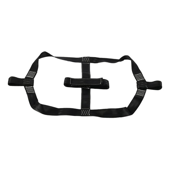 Motorcycle Rear Wheel Transport Balance Tire Straps, Heavy Duty Strong Polyester Tire Transport Harness, Simple, quick and easy to use, Black