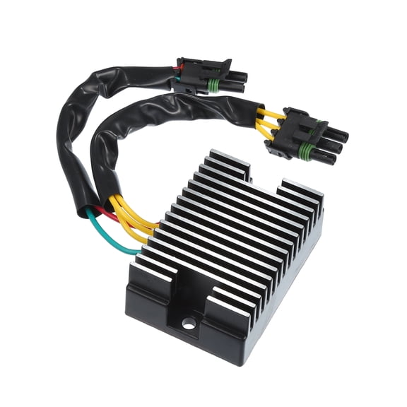 Unique Bargains Motorcycle Rectifier Voltage Regulator No.278001554/278001241 Durable Metal Silver Tone