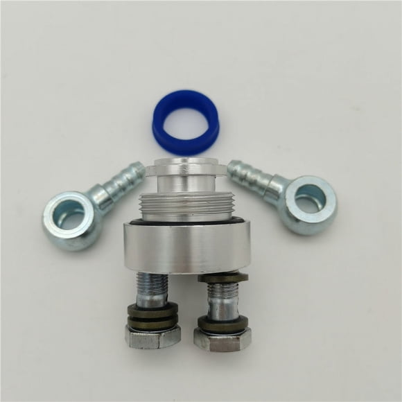 Motorcycle Refit Oil Cooler Oil Cooled System Adapter Compatible for GY6 Motorcycle Accessories 100cc-125cc-150cc Scooter Engine
