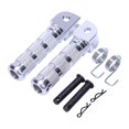Motorcycle Replacement Foot Peg Assembly, Forked Mounting-Hole Ends ...