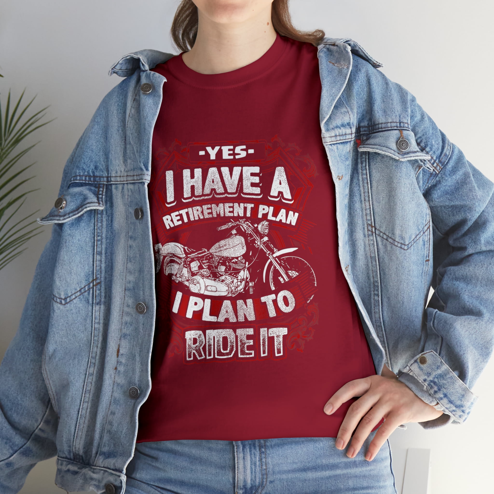 Motorcycle Retirement Plan To Ride It Shirt Rider Biker Motorcycle Retirement Plan To Ride It Shirt Rider Biker