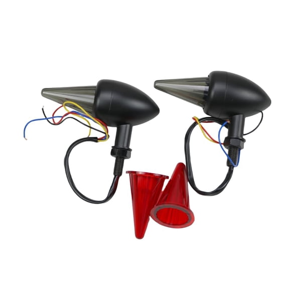 Motorcycle Retro Mini Turn Signal Indicator Light For Harley For Honda For Yamaha For Suzuki Cruiser Chopper