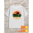 thumbnail image 1 of Motorcycle Rider Tee men 180G 100% Cotton white Original Unisex Shirt Cotton tshirts Retro Unisex Shirt Cotton tshirts Fashion Unisex Shirt Crewneck tshirts, 1 of 7