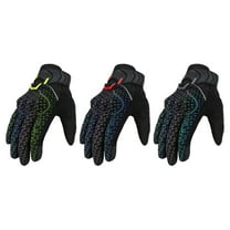 Motorcycle Riding Gloves Red Highly Reflective Motorcycle Gloves Womens Riding Gloves Motorcycle Cushioned Tpu Casing Summer