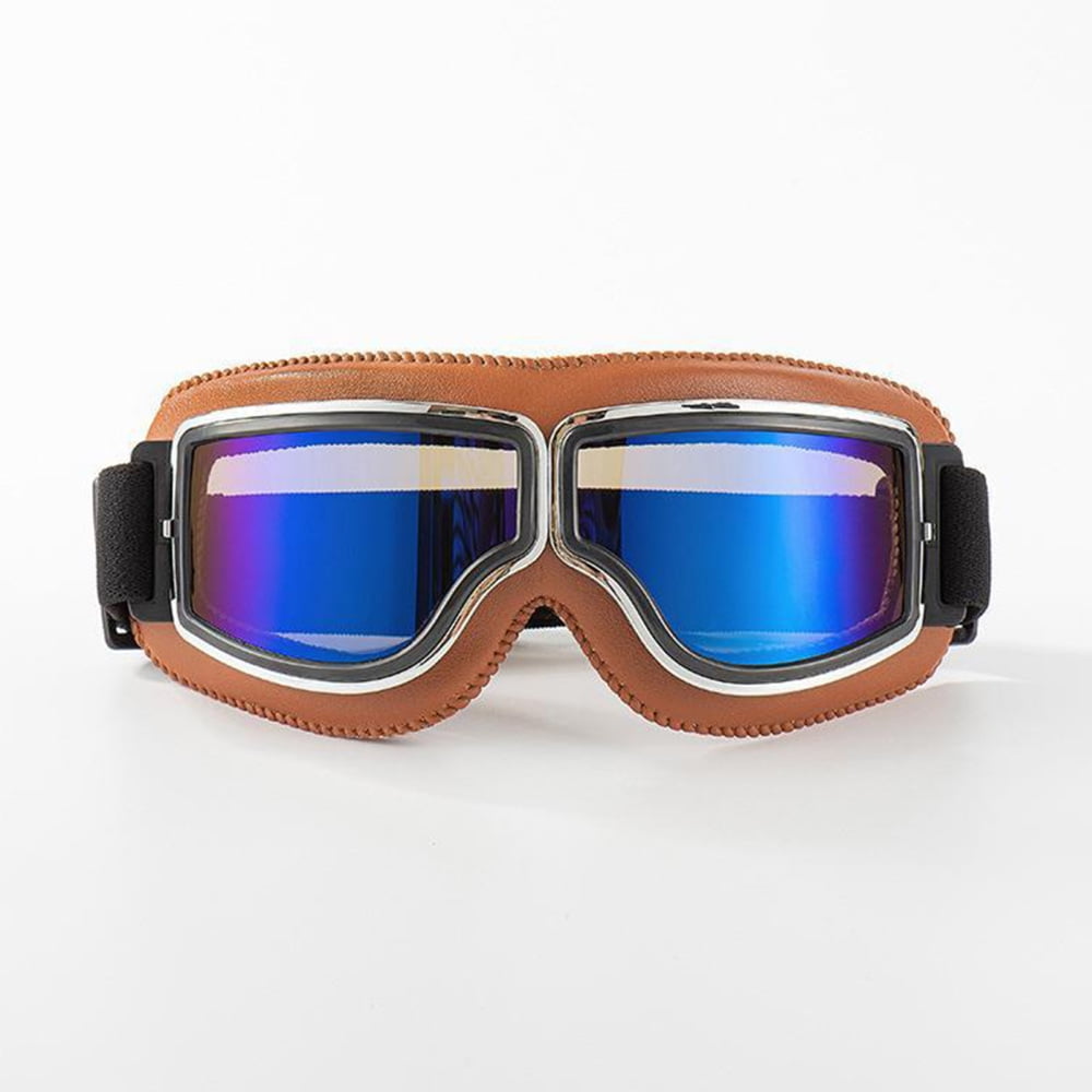 Motorcycle Riding Goggles Wide Vision Dustproof Motorbike Glasses