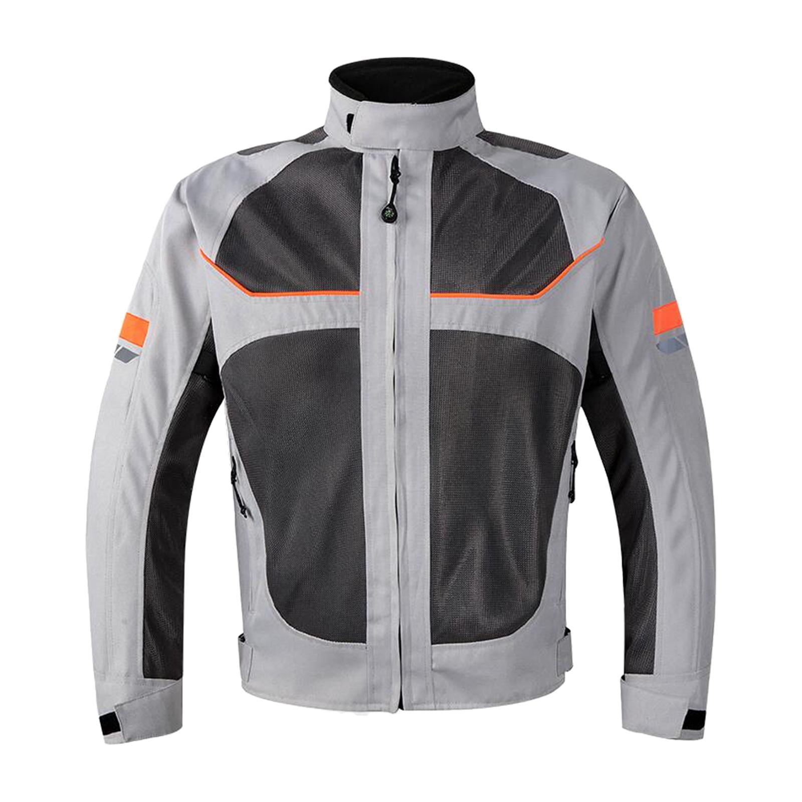 SEELSS Motorcycle Riding Protective Jacket - (Black, 14025, Large) :  Amazon.in: Car & Motorbike