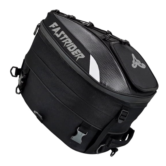 Motorcycle Riding Pack Multiuse Tail Bag Helmets Gear Organized Storage Backpack with Spacious Compartments