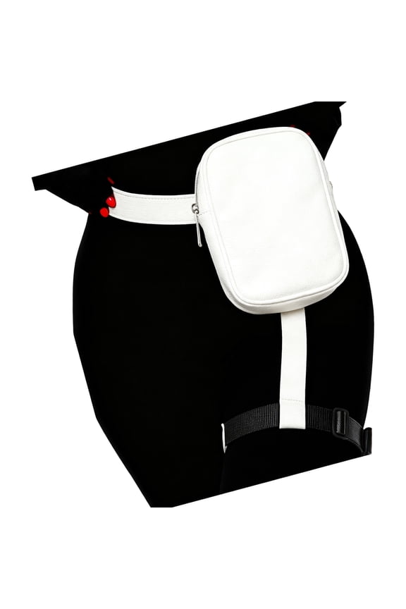 Motorcycle Riding Thigh Bag with Leg Strap, Hip Pack for Cycling Hiking Camping