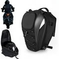 thumbnail image 1 of Motorcycle Saddle Bag With Secure Helmet Storage High-Capacity Multi-Functional Riding Backpack Waterproof Rear Tail Bag For Riders Unisex Design For Daily Commuting & Long Trips, 1 of 2