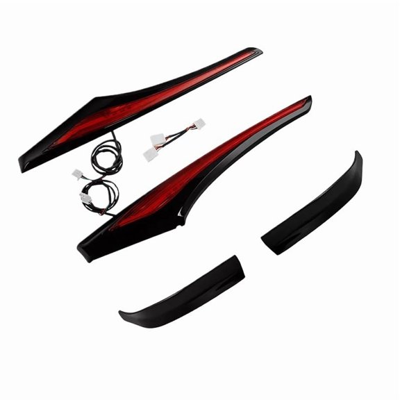 Motorcycle Saddlebag Accent Swoop LED Light For Honda GL1800 2012-2017 F6B 2013-2017