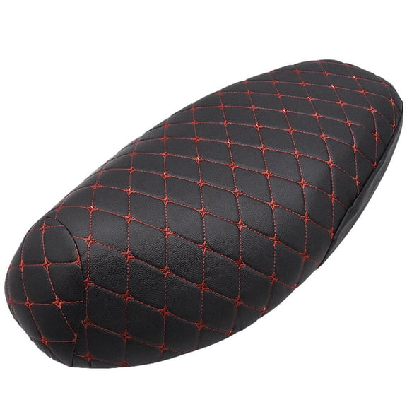 Motorcycle Seat Cover Thick Waterproof Anti-Skid Faux Leather Protective Pad for Rain Sun Dust Scratch Protection All Season Use in XL (XL)