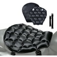 thumbnail image 1 of Motorcycle Seat Cushion, 100% Gel 3D-Honeycomb Rider Cushion for Motorcycle, Universal Non-Slip Grip Ergonomic Motor Seat Pad, Structure TPE Shock Absorption Breathable for Long Rides, 1 of 8