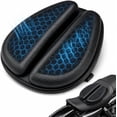 thumbnail image 1 of Motorcycle Seat Cushion, 3D Honeycomb Gel Motor Seat Pad for Long Rides, Ergonomic Shock Absorption TPE Rider Cushion, Universal Non-Slip Breathable Cruiser Touring Seat Cover, 1 of 7