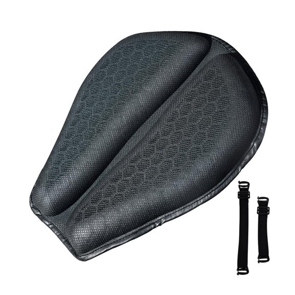 Motorcycle Seat Cushion With Gel Layer for Long Distance Riding Breathable Lycra Anti Slip Pad for Hip Support And Vibration Reduction
