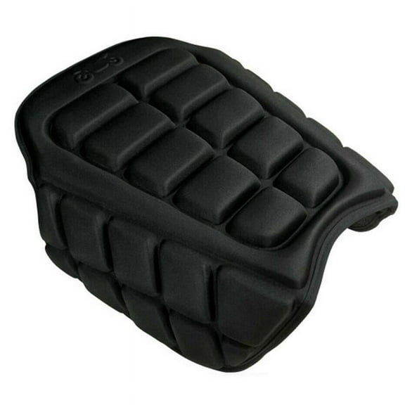 Motorcycle Seat Cushion with 3D Comfort Gel, Decompression, Cooling and Shock Absorption for Riders, Made of Lycra and TPU