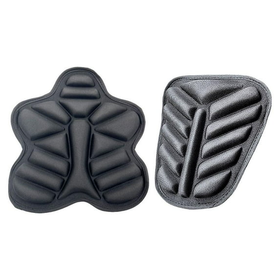 Motorcycle Seat Gel Pad Shock Absorption Comfortable & Passenger Driver O2S