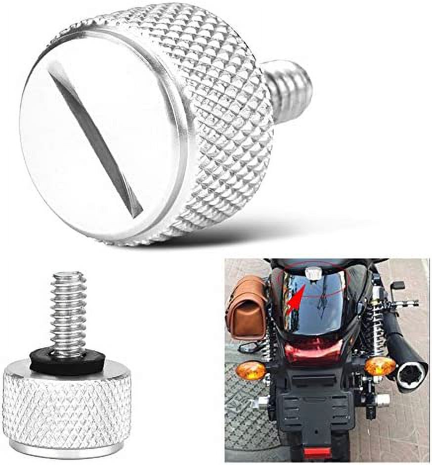 Motorcycle Seat Screw, Motorcycle Seat Bolt Mounting Screw Anodized