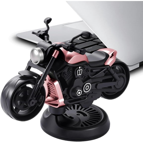 Motorcycle Shape Car Air Freshener, Solar Rotating Fragrance Diffuser, Long Lasting Lemon Scent Auto Dashboard Decor, Odor Eliminator Car Interior Accessory for Men Women SUV Truck (k)