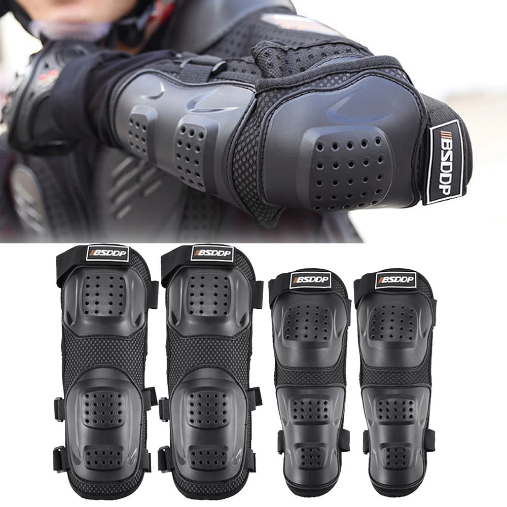 Motorcycle Shatterresistant Knee Pads Protection Breathable Elbow Pads