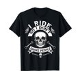 thumbnail image 1 of Motorcycle Shirt Biker I Ride So I Don't Choke People Bikers T-Shirt, 1 of 5