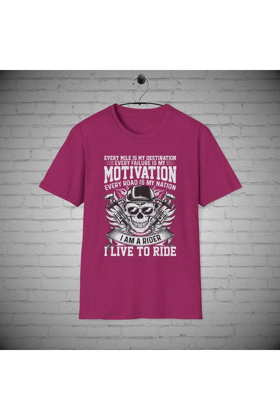 Motorcycle Shirt, Biker Tee, Rider Shirt, Motorcycle Apparel