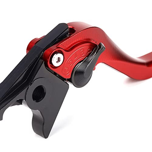 DOUKI CNC Short Brake & Clutch Levers With Grips For Kawasaki Z1000 2007-2016 - Orange