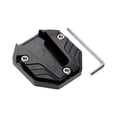 thumbnail image 1 of Motorcycle Side Stand Enlarged Base, Universal Anti - Slip Footrest Base For Electric Motorcycle, Black Motorcycle Accessories, Compatible With Various Motorcycles, Enhanced, 1 of 4