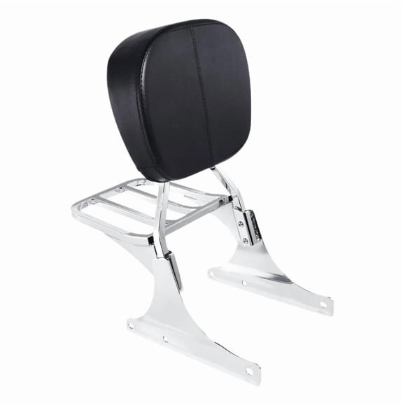 Motorcycle Sissy Bar Backrest Luggage Rack For Harley Heritage Softail Fatboy FLST FLSTF 1984-2017
