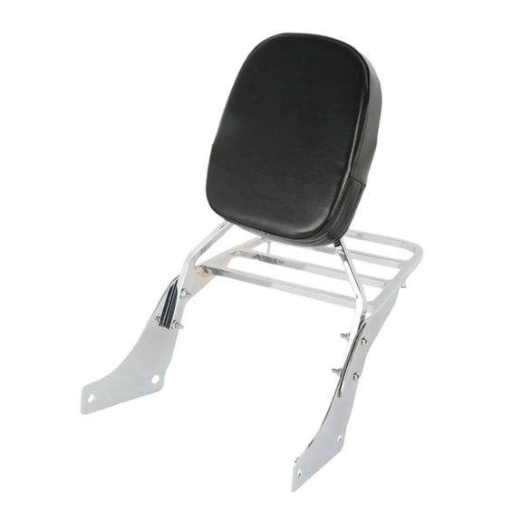 Motorcycle Sissy Bar Backrest Set Luggage Rack For Honda Shadow ACE VT1100 SABRE VT1100 All Years