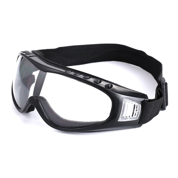 Motorcycle Ski Cycling Riding Sport Goggles with Adjustable Strap, Windproof Outdoor Sport Glasses for Dirt Bike Cycling Ski Men Women Adults -1 Pack