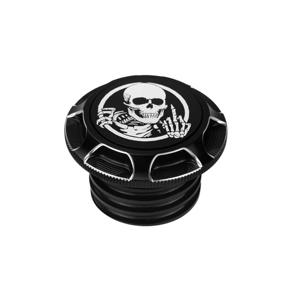 Motorcycle Skull Fuel Gas Tank Decorative Oil Cap Fit For Harley Davidson XL 1992+ , Davidson Dyna 1992+ , Davidson Softail 2000+ , Davidson Road King 1994+ , Davidson Freewheeler 2015+