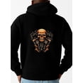 thumbnail image 1 of Motorcycle Skull hoodies skeleton men polyester black hoodies for autumn and winter Clothing high quality fire 3d Basic Unisex Shirt Cotton tshirts Funny Unisex Shirt Graphic tshirts, 1 of 7