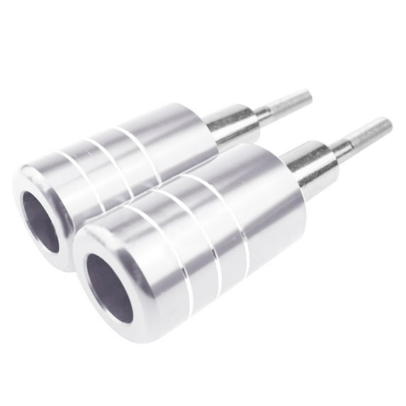 Motorcycle Slider Anti Falling Shaft Slider Axle Slider Wheel Pad Protector 10MM Motorcycle Rim Rod Falling Protection Motorcycle Accessories for Most Motorcycles Silver