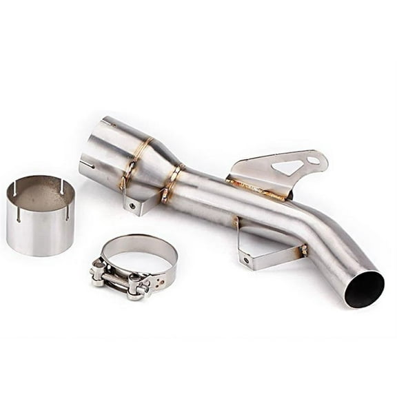 Motorcycle Slip On Exhaust Pipe Middle Link Pipe For Kawasaki Z900 For Ninja 900 Z 900 Z900E 2017 2018-2021