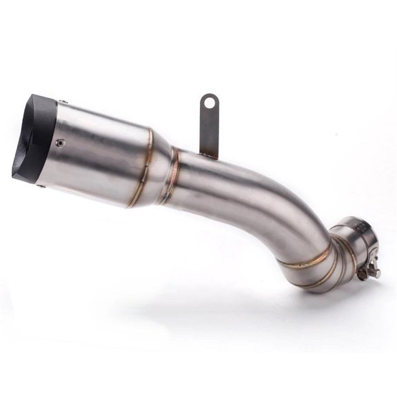 Motorcycle Slip On Exhaust Pipe Modified Middle Link Pipe Exhaust Systems For Kawasaki Z900 2017 2018-2021