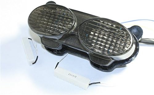 Feu Arrière LED Fumée Moto Avec Clignotants Intégrés – Compatible Kawasaki ZR7S ZX6R ZX900 ZX9R ZZR600