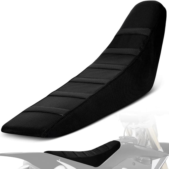Motorcycle Soft Seat Cover Gripper Non-Slip Seat Cover Universal for Dirt Pit Bike Dual Sport Enduro Motocross