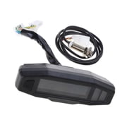 Motorcycle Speedometer Gauge LCD Motorcycle Meter Speedometer Digital Odo-Meter Electric Motor Bike