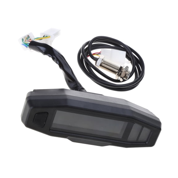 Motorcycle Speedometer Gauge LCD Motorcycle Meter Speedometer Digital Odo-Meter Electric Motor Bike