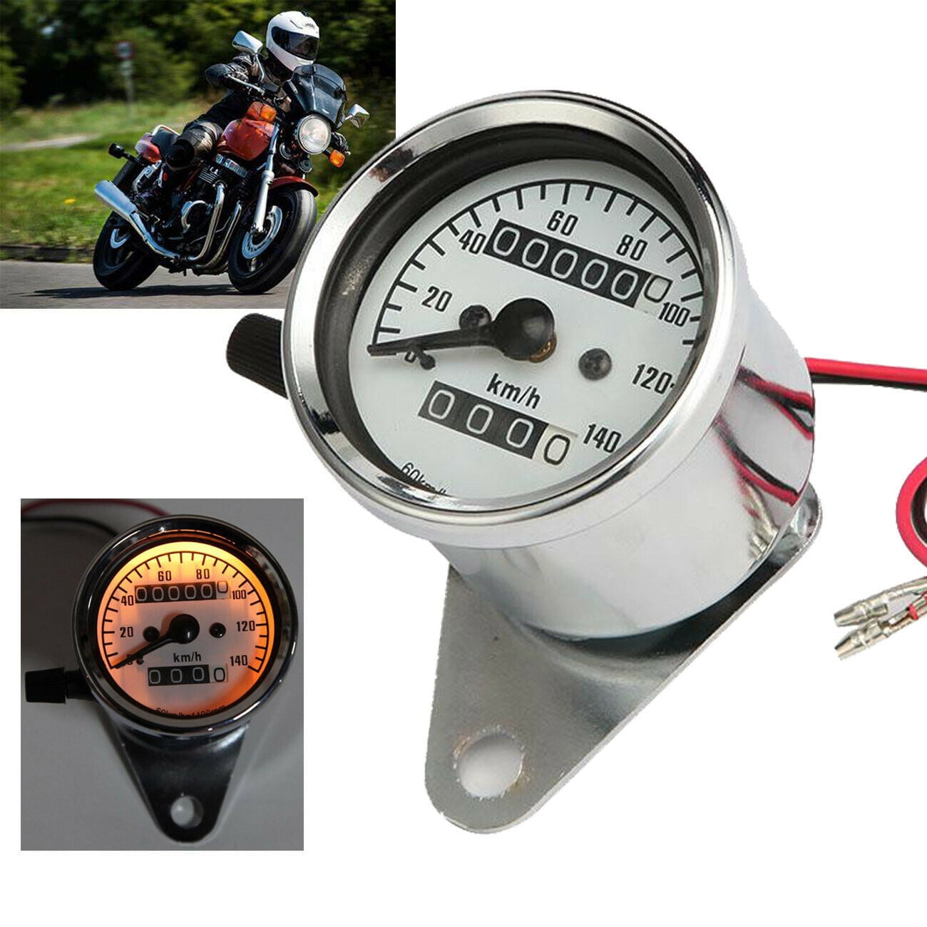 Motorcycle Speedometer Motorbike Speed Meter Speedometer Gauge