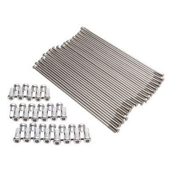 Motorcycle Spoke Kit - Rear 18" Silver for KTM 250 EXC-F 2017-2018