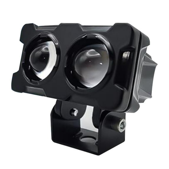 Motorcycle Spotlight External Work Light Double Bead Lens Modified Car Light