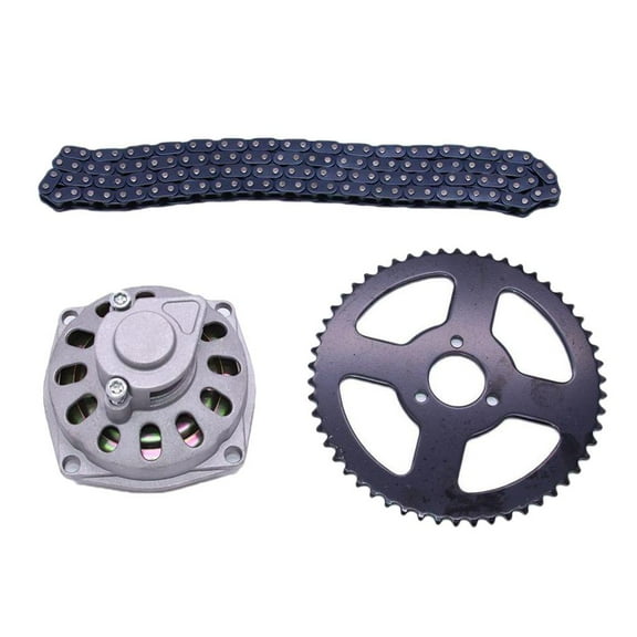 Motorcycle Sprocket Drive System T8F Chain & 6T & 26mm Rear Sprocket for Mini Motorcycle Motorbike