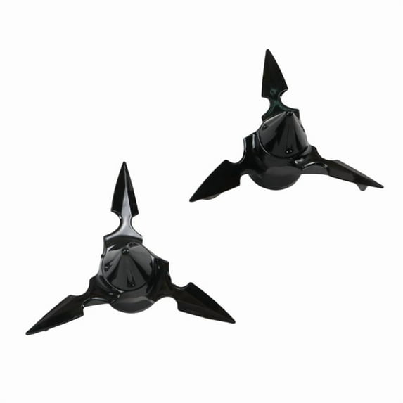 Motorcycle Spun Blade Axle Caps Cover Front Axle Nut Covers Fit For Harley Sportster Dyna Softail V-Rod Custom