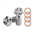 thumbnail image 1 of Motorcycle Stainless M10 x 1.25 Banjo Bolts Brake Master Cylinder Screw Brake Hose Caliper Bolt Hydraulic Clutch Screw, 1 of 7