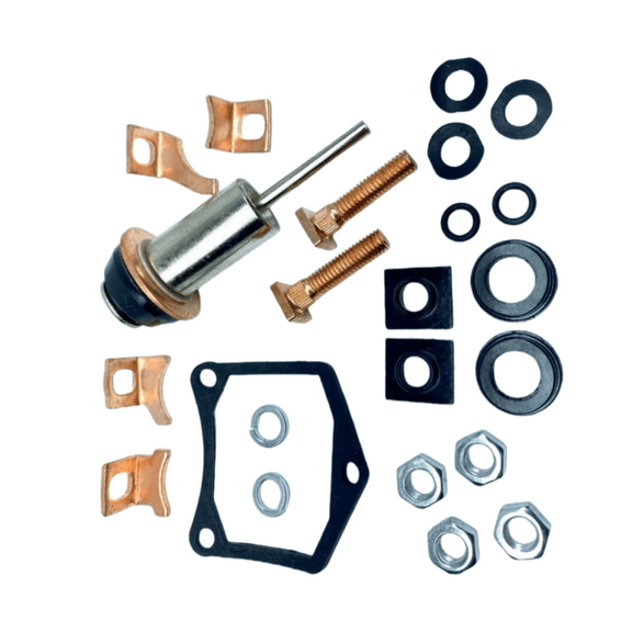 Motorcycle Starter Solenoid Repair Kit, Compatible with Harley Big Twin 1991-2006 & XL 1981-2012 Models, Replaces #31604-91