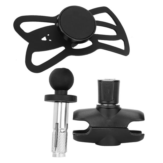 Motorcycle Stem Yoke GPS Navigation Frame Holder Mobile Phone Mount Bracket