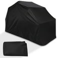 thumbnail image 1 of Motorcycle Storage Heavy Duty Motorcycle Shelter Shed Cover, Garage Tent Storage Shelter with Carry Bag, Black 136" x 54", 1 of 7